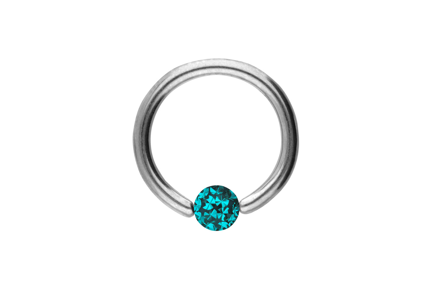 Titan Klemmkugelring Piercing EPOXY-KUGEL